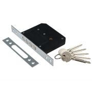 Замок врезной ЗВ 189-4МF-CP крест. латунный цилиндр