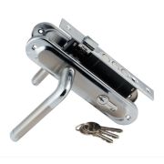 Замок врезной с ручкой ЗВ 162247-62 SN/CP (хром)