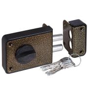 Замок накладной Зенит ЗН 1-3 бронза