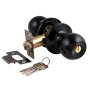 Ручка-защелка дверная S-Locked 6072 - 01- BL черный