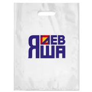 Пакет белый вырубная 37*50см 50мк. «Левша» ПНД