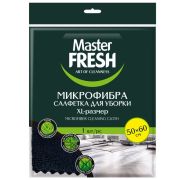 Салфетка для мытья пола, микрофибра 50*60 Master FRESH