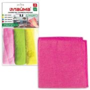 Салфетки из микрофибры 30*30 СТАНДАРТ 3 шт. (15)