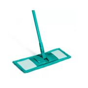 Швабра флеттер с плоской насадкой,бархат, 125см, разборная