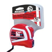 Рулетка 5м*25мм Монтажник, автостоп (двухсторонняя)