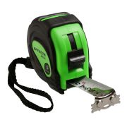 Рулетка 10м*25мм EFFECTA Basic, магнит, белое полотно