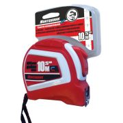 Рулетка 10м*25мм Монтажник, автостоп (двухсторонняя)