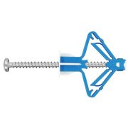 Дюбель для гипсокартона Бабочка 10*50 TWIN PAB усиленный (200) с шурупом