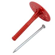 Дюбель для изоляции 10* 90 металлический гвоздь, ТехКреп