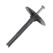 Дюбель для изоляции 10*100 металлический гвоздь TDZM (графит)