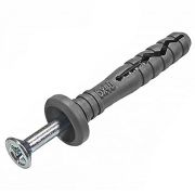 Дюбель-гвоздь 6* 40мм Daxmer, выпукл. бортик