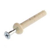 Дюбель-гвоздь 6* 40мм СТАРК грибовид. бортик нейлон