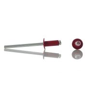 Заклепка вытяжная алюм/сталь 4,0*10мм RAL 3003