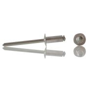 Заклепка вытяжная алюм/сталь 4,0*12мм