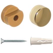 Зеркалодержатель «золото гладкое» (коплект) Европартнер