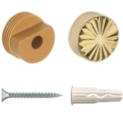 Зеркалодержатель «золото рифленое» (коплект) Европартнер