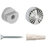 Зеркалодержатель «хром рифленый» (коплект) Европартнер