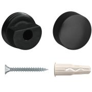 Зеркалодержатель «черный гладкий» (коплект) Европартнер