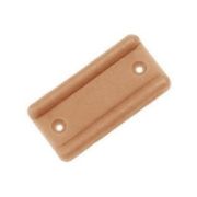 Опора мебельная (подпятник) пластик бежевый