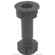 Опора мебельная кухонная регулируемая 90-120мм пластик