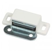 Магнит мебельный мал. белый 106
