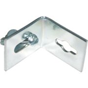 Подвеска мебельная широкая угловая 40*40*30мм, с болтом и гайкой 5.1ж-01, цинк