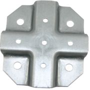 Соединитель профилей (краб-система Х-образная) 20*20 (1.2мм) ГОЦ