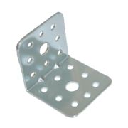 Уголок 40*40*40*1,5мм, цинк, 2 ребра жесткости ГОЦ