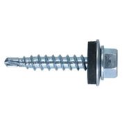 Саморез кровельный мет/дер 4.8*35мм оцинк