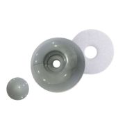 Термошайба из поликарбоната БН серебро