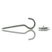 Шуруп-полукольцо 3,5*30мм без дюбеля