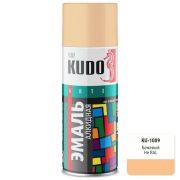 Эмаль аэрозольная Kudo бежевая, 520мл