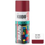 Эмаль аэрозольная Kudo вишневая, 520мл