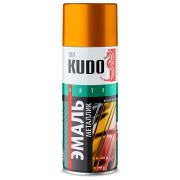 Эмаль аэрозольная Kudo металлик хром зеркальный, 520мл