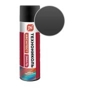 Эмаль аэрозольная Технониколь черная глянцевая, 520мл