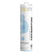 Герметик нейтральный KRONbuild силиконовый белый, 280мл