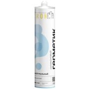 Герметик нейтральный KRONbuild силиконовый прозрачный, 280мл