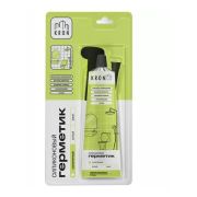 Герметик санитарный KRONbuild силиконовый белый, 80мл