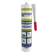 Герметик санитарный Roof Complect силиконовый (прозрачный), 260мл