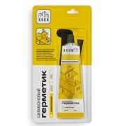 Герметик универсальный KRONbuild силикон прозрачный, 80мл