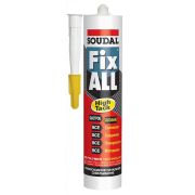 Клей-герметик Soudal Fix All НТ полимерный универсальный бел, 290мл