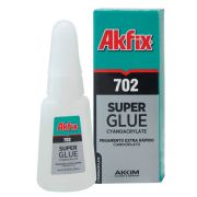 Клей Akfix 702 (Cosmofen) супер, цианакрилатный, 65(50)гр