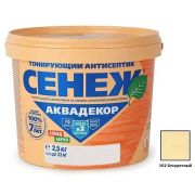 Антисептик для наруж. и внут. работ СЕНЕЖ АКВАДЕКОР Х2-102 (бесцветный) -2,5кг
