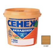 Антисептик для наруж. и внут. работ СЕНЕЖ АКВАДЕКОР Х2-112 (дуб) -0,9кг
