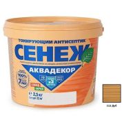 Антисептик для наруж. и внут. работ СЕНЕЖ АКВАДЕКОР Х2-112 (дуб) -2,5кг