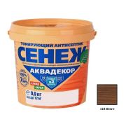 Антисептик для наруж. и внут. работ СЕНЕЖ АКВАДЕКОР Х2-118 (венге) -0.9кг