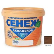 Антисептик для наруж. и внут. работ СЕНЕЖ АКВАДЕКОР Х2-118 (венге) -2,5кг