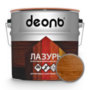 Пропитка деревозащитный состав ЛАЗУРЬ (ДЕОЛЬ) орех 2,7л
