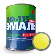 Эмаль (Триоль) ПФ-115 ГОСТ 6465-76 желтая 0,8кг
