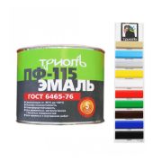 Эмаль (Триоль) ПФ-115 ГОСТ 6465-76 коричневая 5кг